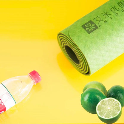 Dature TPE Yoga Mat 6mm Fitness Mat Fitness Yoga Sport Mat Gymnastics Mats With Yoga Bag Balance Pad Yogamat 183*61cm*6mm