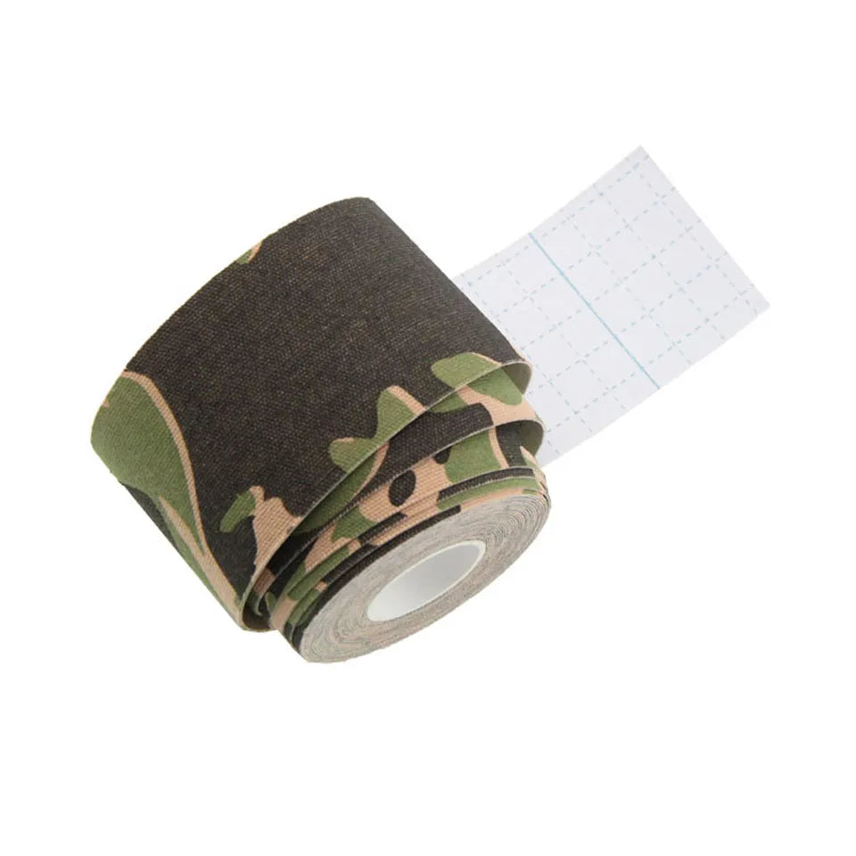 Elastic Tape Kinesiology Athletic Recovery Kneepad Sports Safety Muscle Pain Relief Knee Pads Support Gym Fitness Bandage