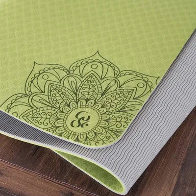 Dature TPE Yoga Mat 6mm Fitness Mat Fitness Yoga Sport Mat Gymnastics Mats With Yoga Bag Balance Pad Yogamat 183*61cm*6mm