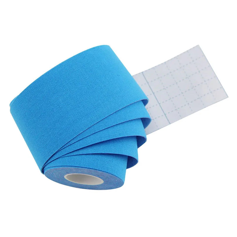 Elastic Tape Kinesiology Athletic Recovery Kneepad Sports Safety Muscle Pain Relief Knee Pads Support Gym Fitness Bandage