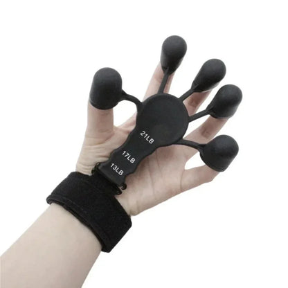 Silicone Grip Finger Exercise Stretcher Hand Strengthener Arthritis Grip Trainer Hand Brush Expander Grips Gym Training Fitness