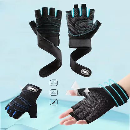 Gym Gloves with Wrist Support