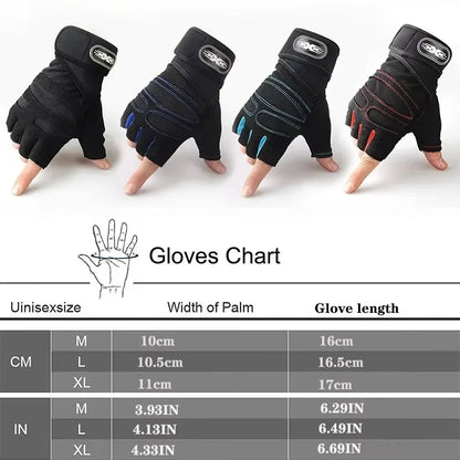 Gym Gloves with Wrist Support