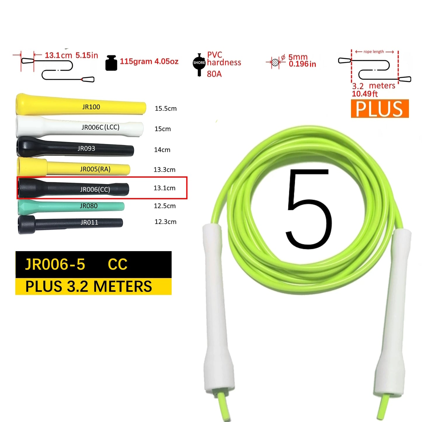 NEVERTOOLATE hard beaded jump rope 1 inch PE bead 110pcs beading 2.9m freestyle fitness mamba release skill tricks skipping rope