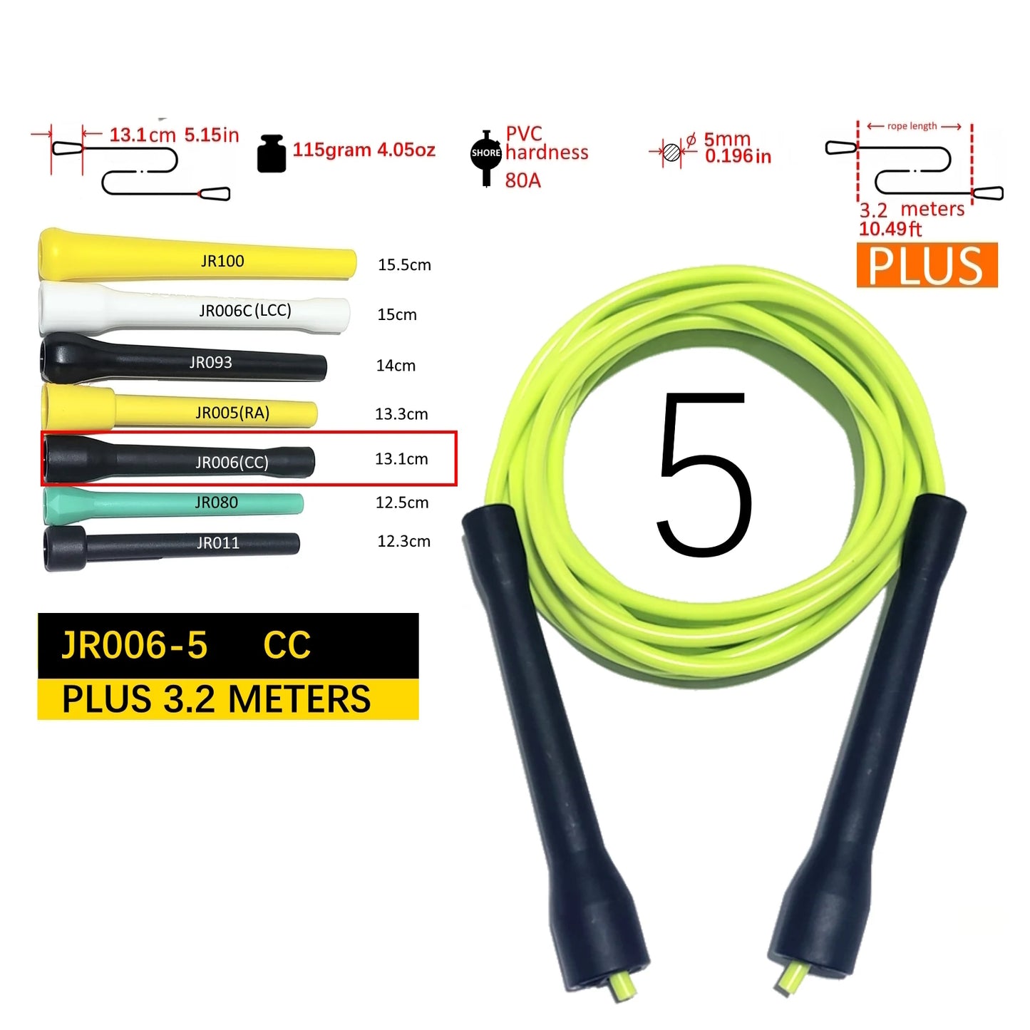 NEVERTOOLATE hard beaded jump rope 1 inch PE bead 110pcs beading 2.9m freestyle fitness mamba release skill tricks skipping rope
